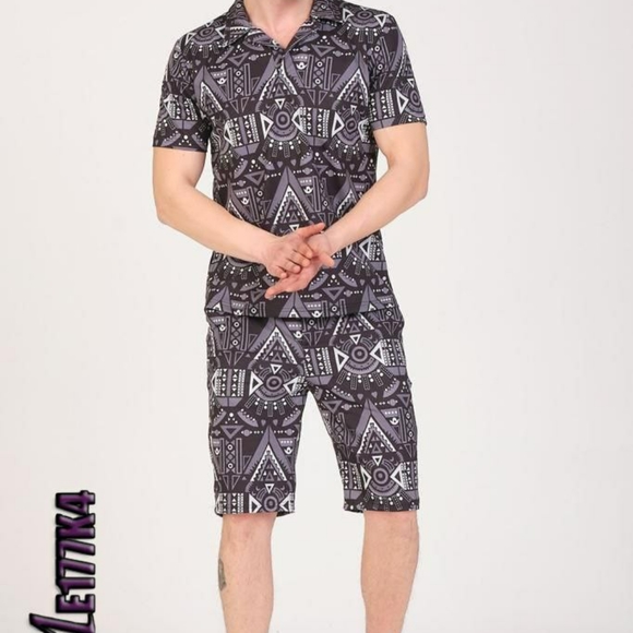 Men shirt/short set - Picture 2 of 5